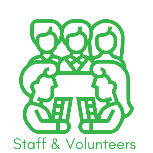 Staff and Volunteers