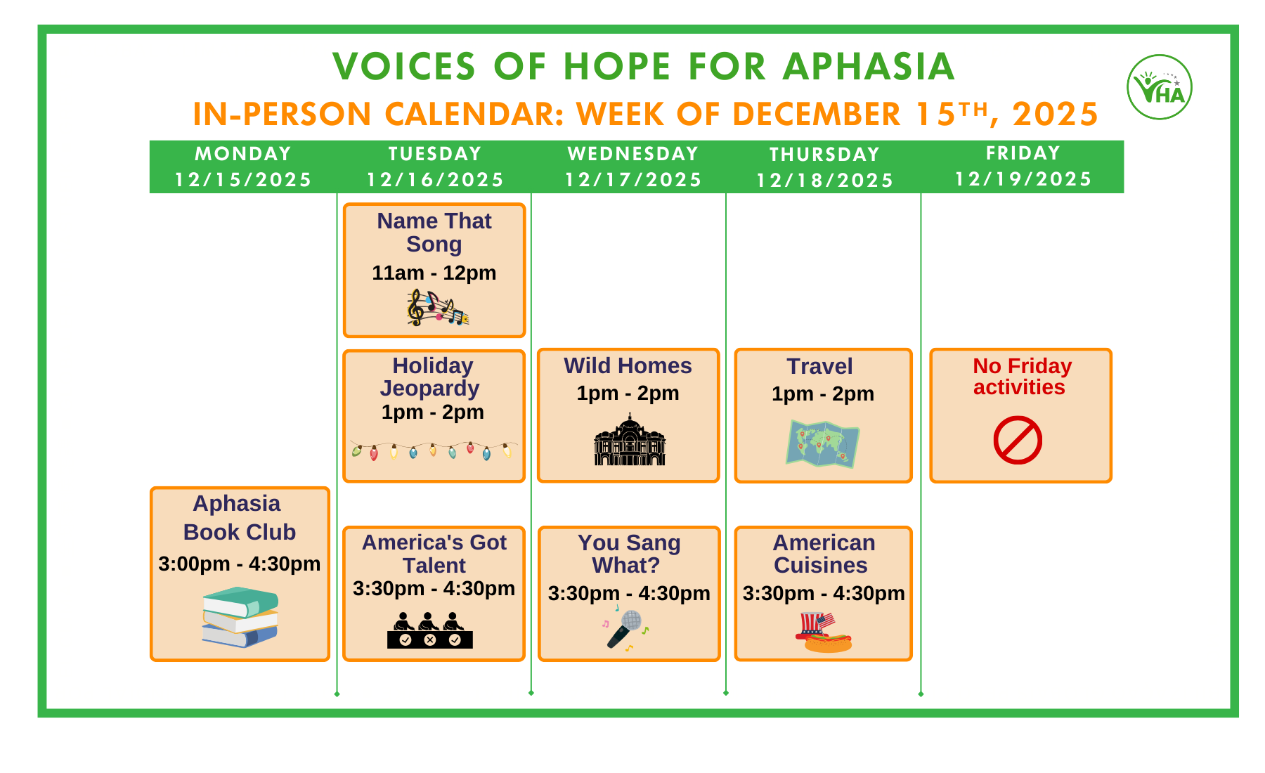 December 15 2025 - online Online Sessions