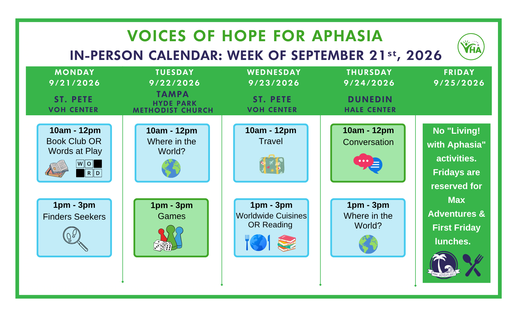 September 21 2026 - in person In-Person Calendar
